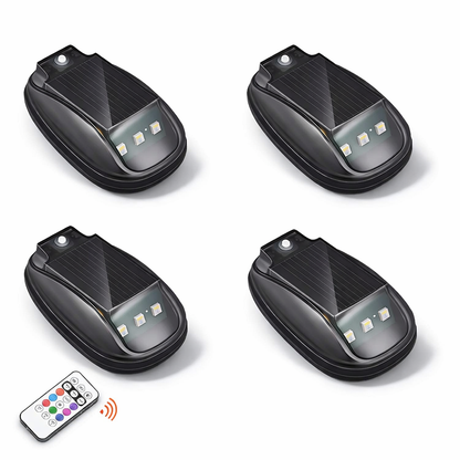 ClearBeam™ 4pcs Solar Roof Lights