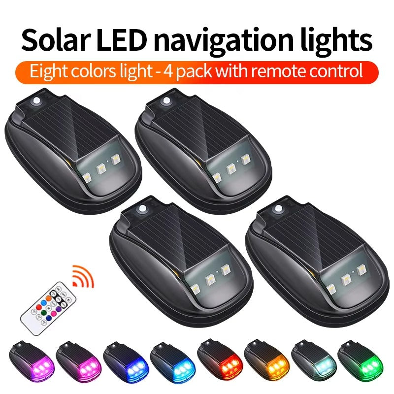 ClearBeam™ 4pcs Solar Roof Lights